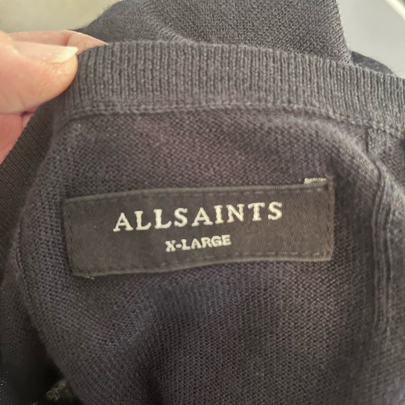 AllSaints CREW NECK RAMSKULL SWEATER - Picture 6 of 7